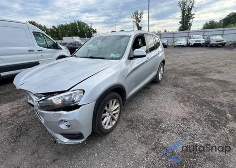 2015 BMW X3 xDrive28I from USA, damaged, VIN 5UXWX9C52F0D54937